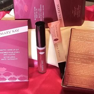 Mary Kay Matte + Shine Lip Set Rose Pink